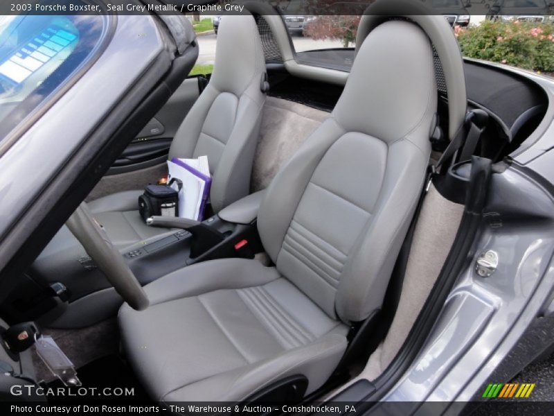  2003 Boxster  Graphite Grey Interior