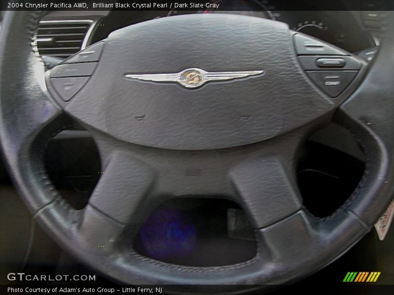Brilliant Black Crystal Pearl / Dark Slate Gray 2004 Chrysler Pacifica AWD