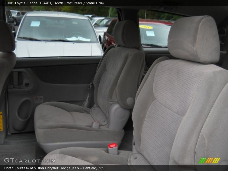 Arctic Frost Pearl / Stone Gray 2006 Toyota Sienna LE AWD