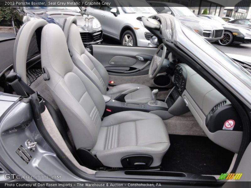  2003 Boxster  Graphite Grey Interior