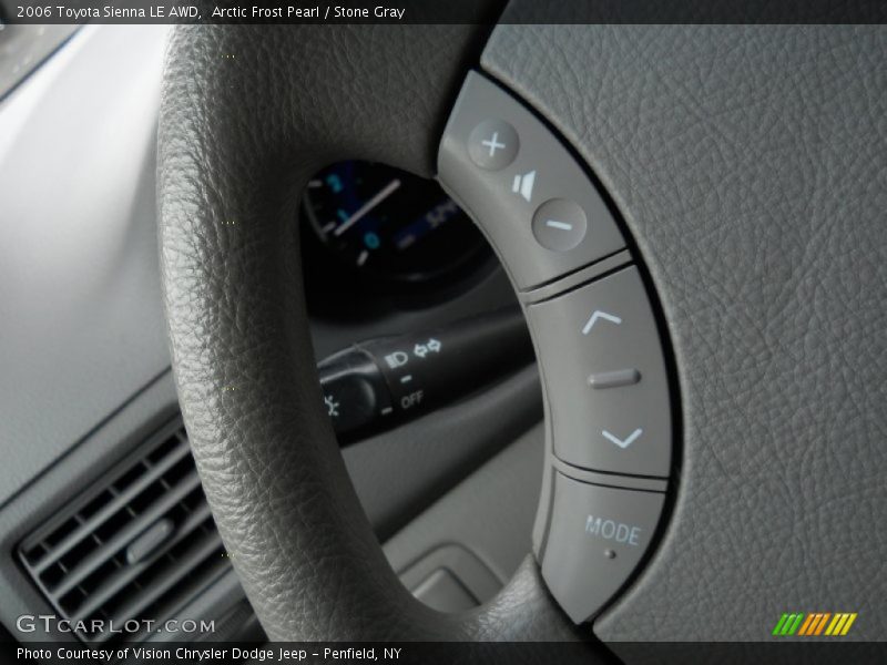 Arctic Frost Pearl / Stone Gray 2006 Toyota Sienna LE AWD