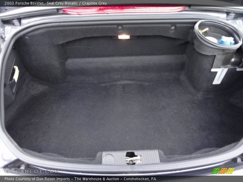  2003 Boxster  Trunk