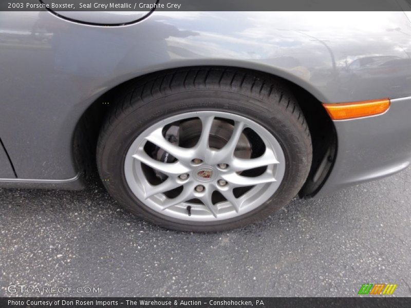Seal Grey Metallic / Graphite Grey 2003 Porsche Boxster