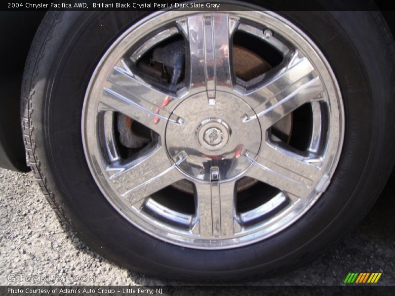 Brilliant Black Crystal Pearl / Dark Slate Gray 2004 Chrysler Pacifica AWD
