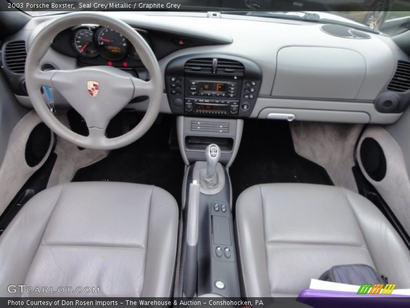 Seal Grey Metallic / Graphite Grey 2003 Porsche Boxster