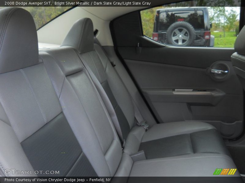 Bright Silver Metallic / Dark Slate Gray/Light Slate Gray 2008 Dodge Avenger SXT