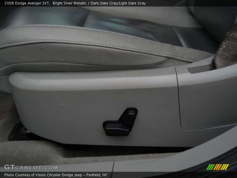 Bright Silver Metallic / Dark Slate Gray/Light Slate Gray 2008 Dodge Avenger SXT