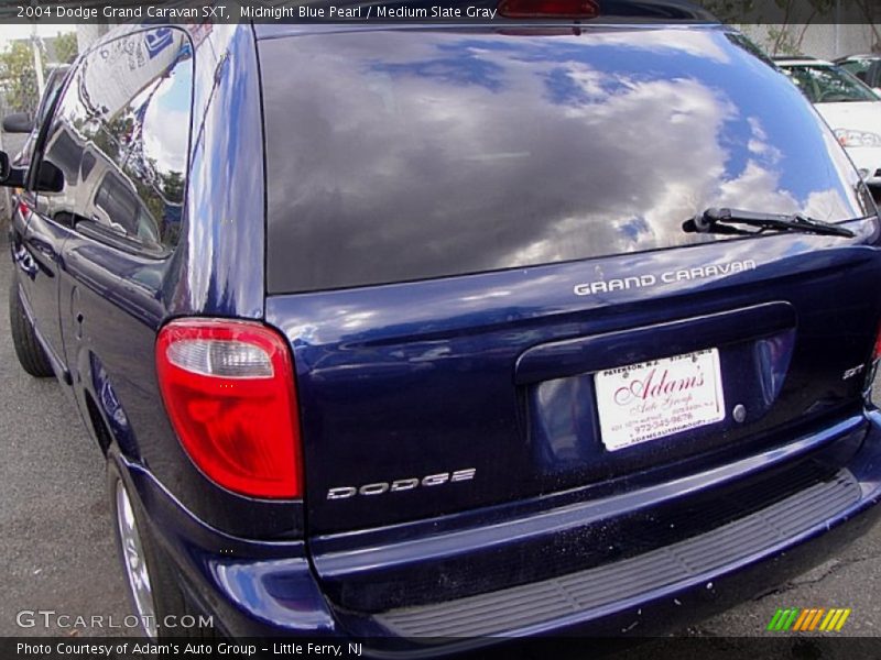 Midnight Blue Pearl / Medium Slate Gray 2004 Dodge Grand Caravan SXT