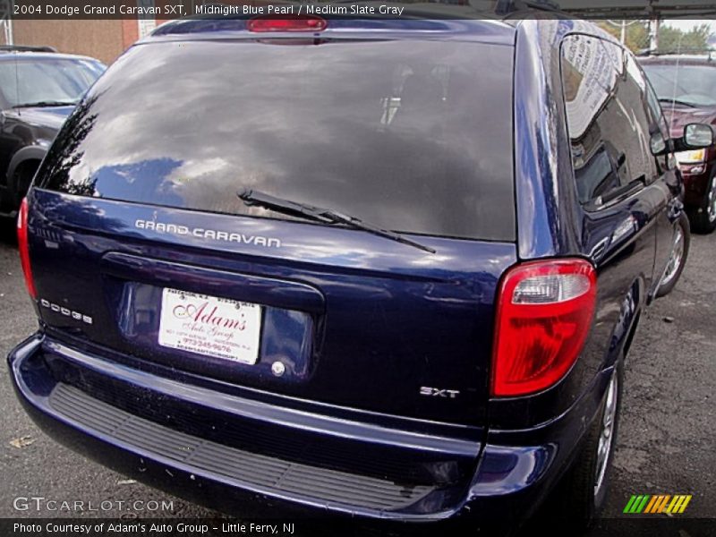 Midnight Blue Pearl / Medium Slate Gray 2004 Dodge Grand Caravan SXT