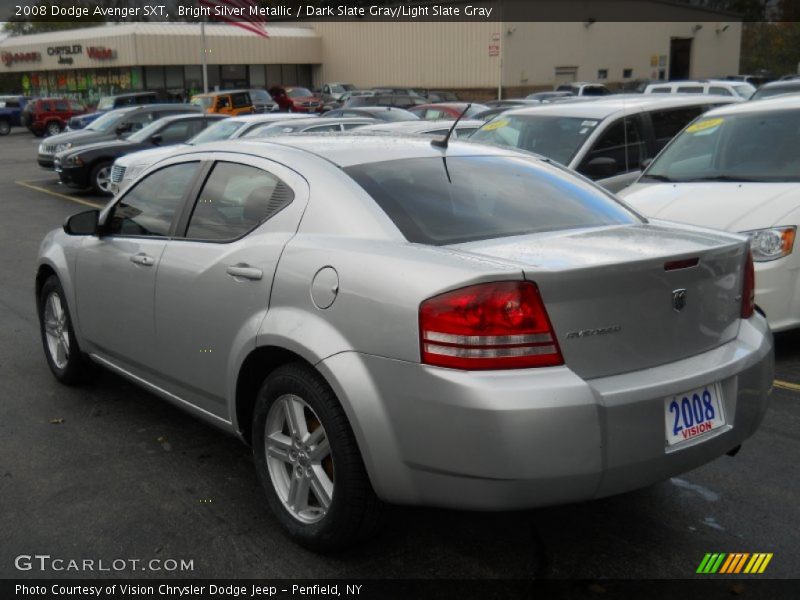 Bright Silver Metallic / Dark Slate Gray/Light Slate Gray 2008 Dodge Avenger SXT