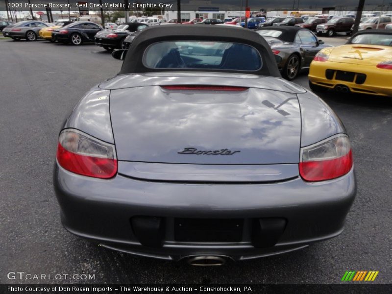 Seal Grey Metallic / Graphite Grey 2003 Porsche Boxster