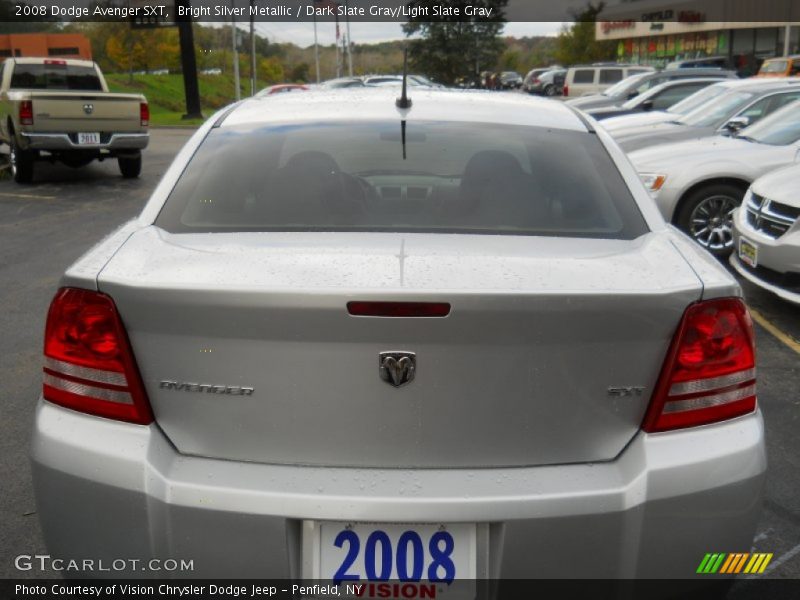 Bright Silver Metallic / Dark Slate Gray/Light Slate Gray 2008 Dodge Avenger SXT