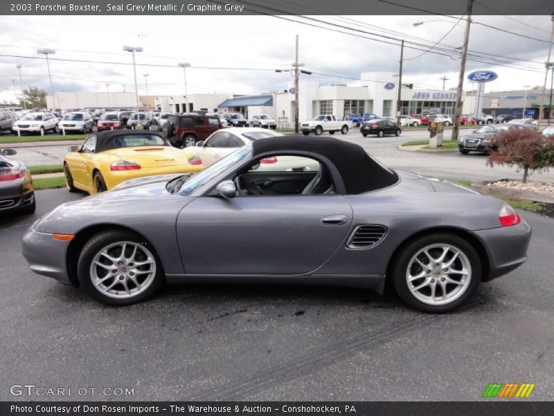 Seal Grey Metallic / Graphite Grey 2003 Porsche Boxster