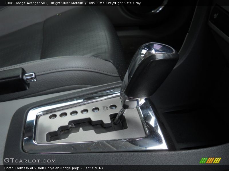 Bright Silver Metallic / Dark Slate Gray/Light Slate Gray 2008 Dodge Avenger SXT