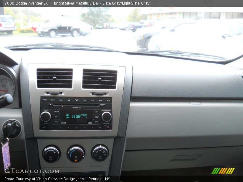 Bright Silver Metallic / Dark Slate Gray/Light Slate Gray 2008 Dodge Avenger SXT