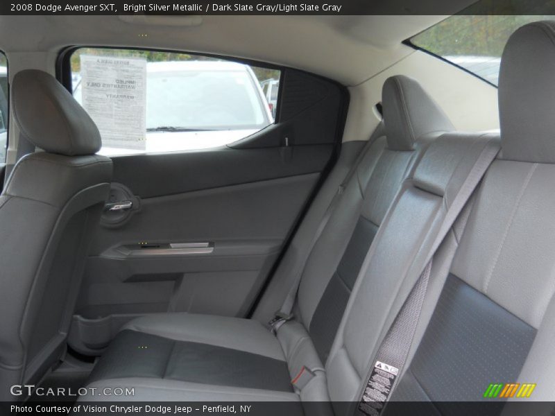 Bright Silver Metallic / Dark Slate Gray/Light Slate Gray 2008 Dodge Avenger SXT