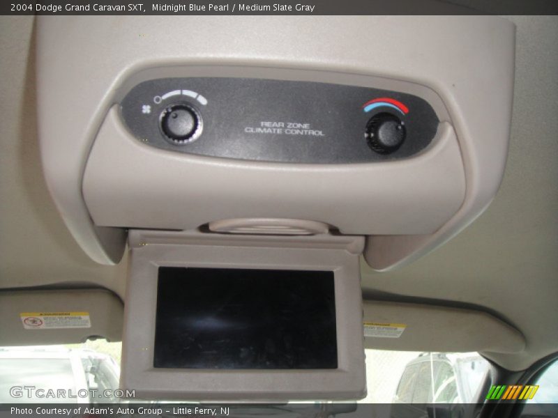 Midnight Blue Pearl / Medium Slate Gray 2004 Dodge Grand Caravan SXT