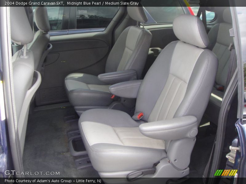 Midnight Blue Pearl / Medium Slate Gray 2004 Dodge Grand Caravan SXT