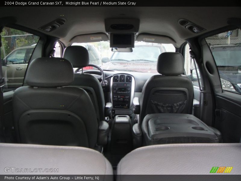 Midnight Blue Pearl / Medium Slate Gray 2004 Dodge Grand Caravan SXT