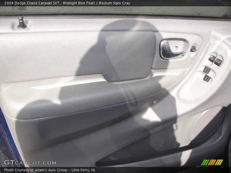 Midnight Blue Pearl / Medium Slate Gray 2004 Dodge Grand Caravan SXT
