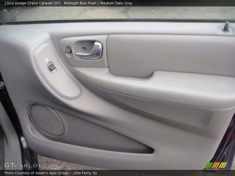 Midnight Blue Pearl / Medium Slate Gray 2004 Dodge Grand Caravan SXT