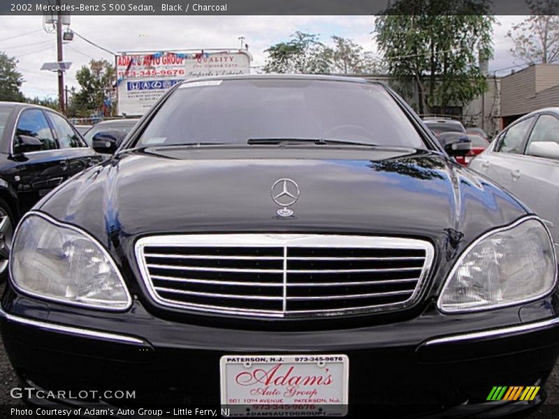 Black / Charcoal 2002 Mercedes-Benz S 500 Sedan