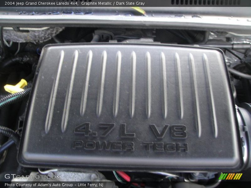 Graphite Metallic / Dark Slate Gray 2004 Jeep Grand Cherokee Laredo 4x4