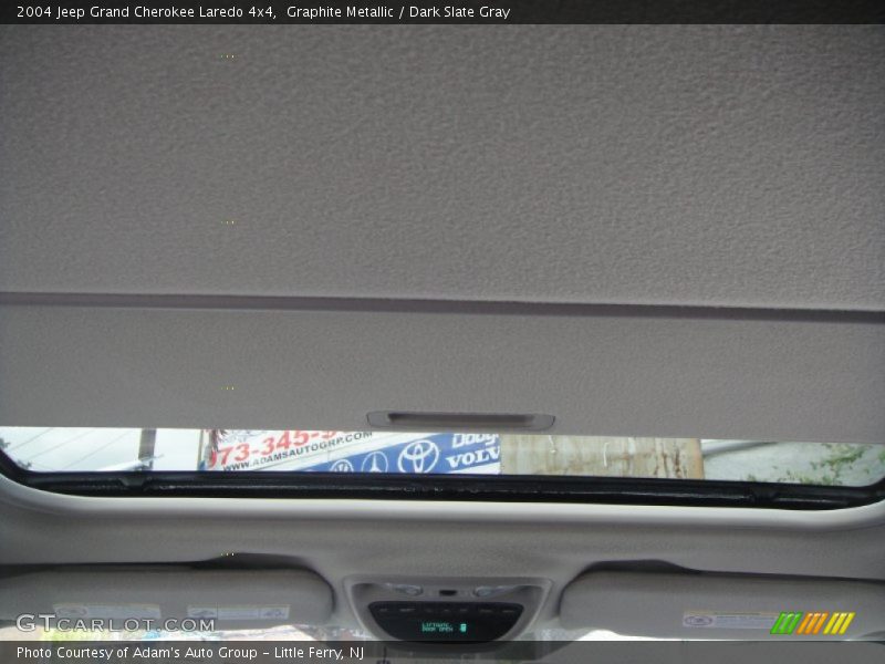 Graphite Metallic / Dark Slate Gray 2004 Jeep Grand Cherokee Laredo 4x4