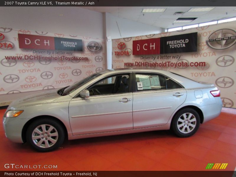Titanium Metallic / Ash 2007 Toyota Camry XLE V6