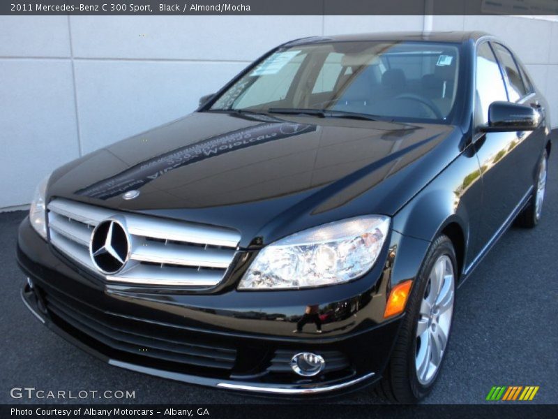 Black / Almond/Mocha 2011 Mercedes-Benz C 300 Sport