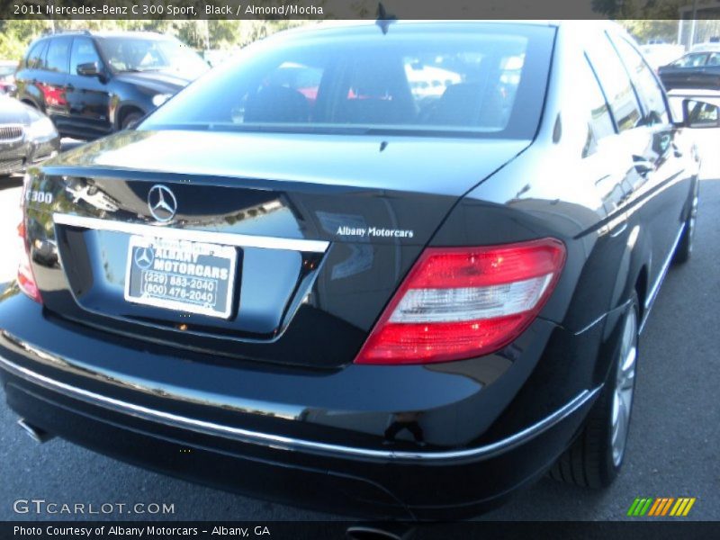 Black / Almond/Mocha 2011 Mercedes-Benz C 300 Sport