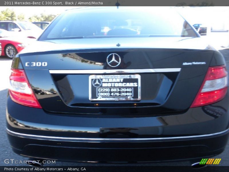 Black / Almond/Mocha 2011 Mercedes-Benz C 300 Sport