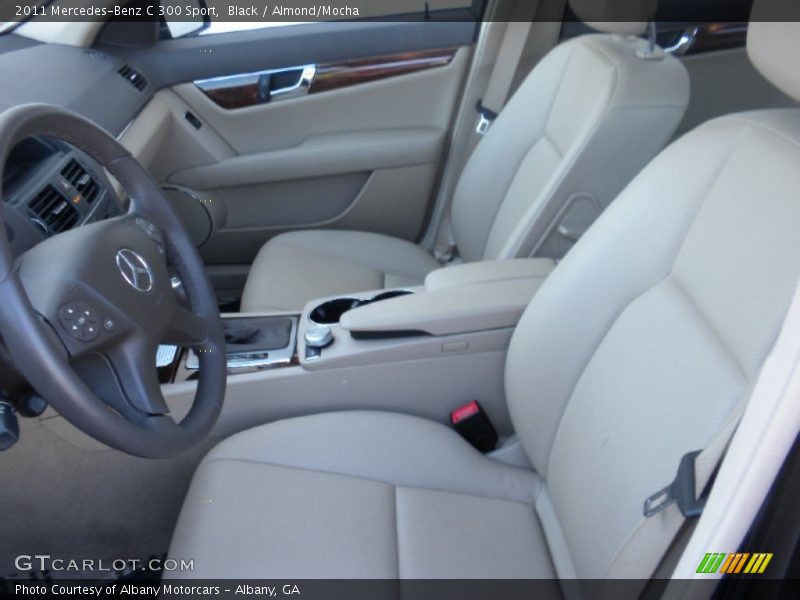 Black / Almond/Mocha 2011 Mercedes-Benz C 300 Sport