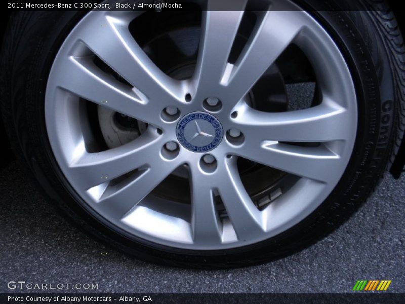 Black / Almond/Mocha 2011 Mercedes-Benz C 300 Sport