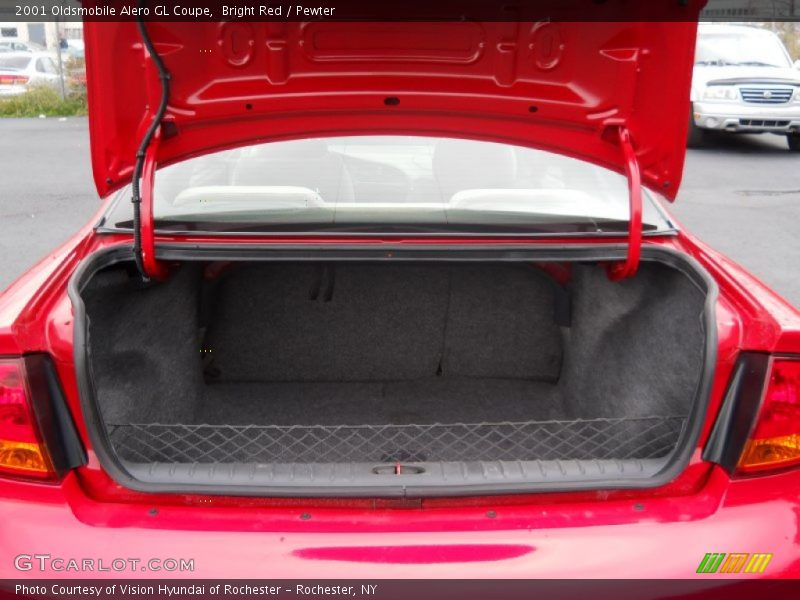 Bright Red / Pewter 2001 Oldsmobile Alero GL Coupe
