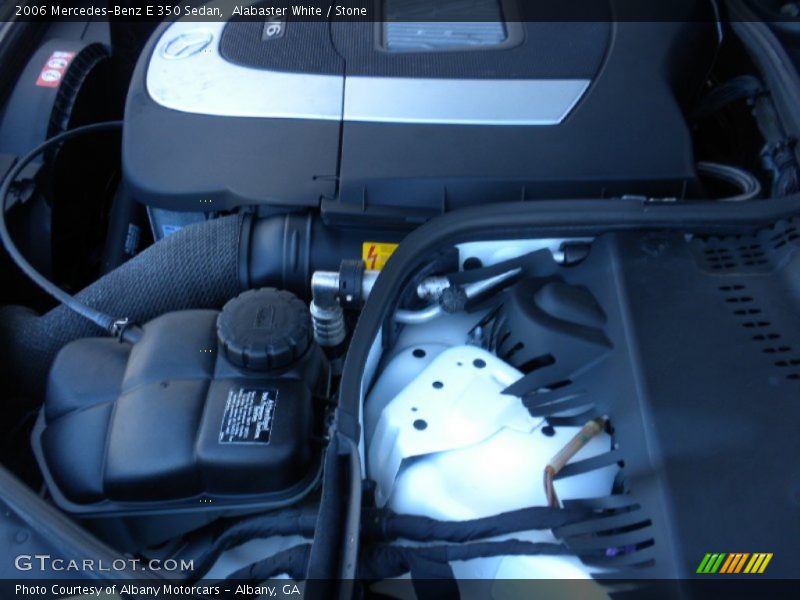 Alabaster White / Stone 2006 Mercedes-Benz E 350 Sedan