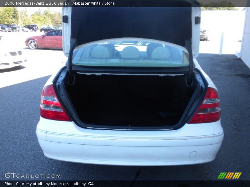 Alabaster White / Stone 2006 Mercedes-Benz E 350 Sedan