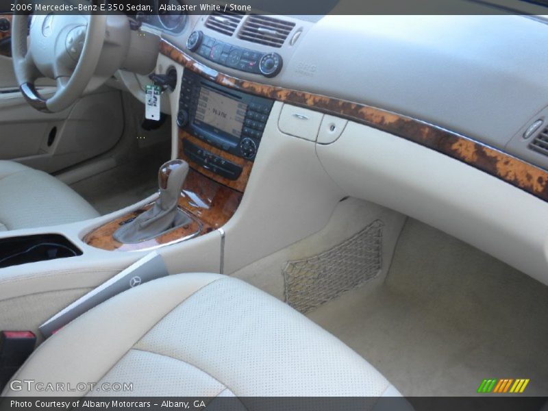 Alabaster White / Stone 2006 Mercedes-Benz E 350 Sedan