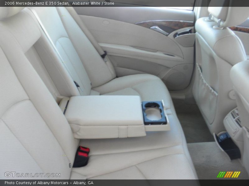 Alabaster White / Stone 2006 Mercedes-Benz E 350 Sedan