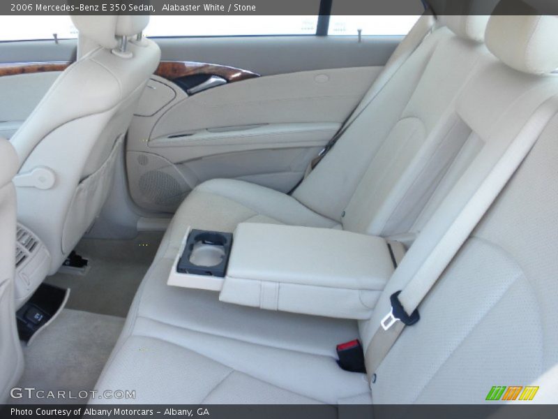 Alabaster White / Stone 2006 Mercedes-Benz E 350 Sedan