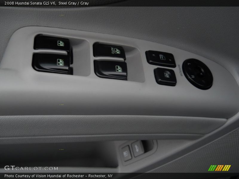 Steel Gray / Gray 2008 Hyundai Sonata GLS V6