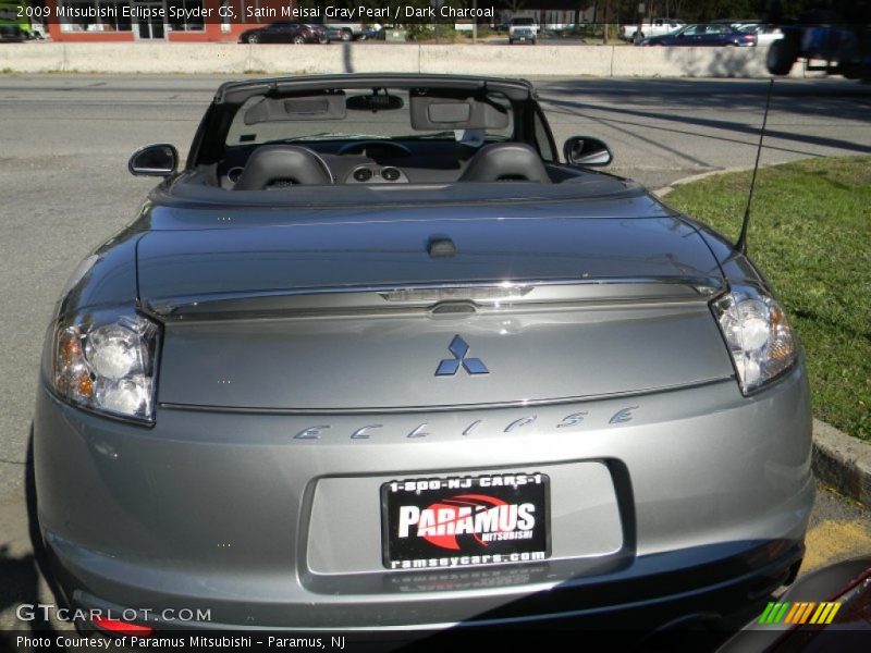 Satin Meisai Gray Pearl / Dark Charcoal 2009 Mitsubishi Eclipse Spyder GS