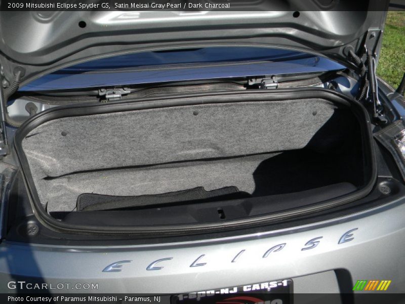 Satin Meisai Gray Pearl / Dark Charcoal 2009 Mitsubishi Eclipse Spyder GS