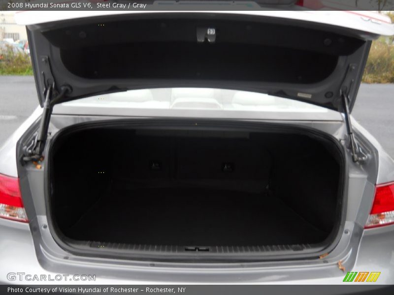 Steel Gray / Gray 2008 Hyundai Sonata GLS V6