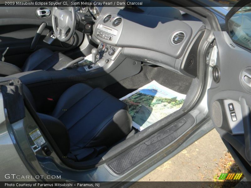 Satin Meisai Gray Pearl / Dark Charcoal 2009 Mitsubishi Eclipse Spyder GS