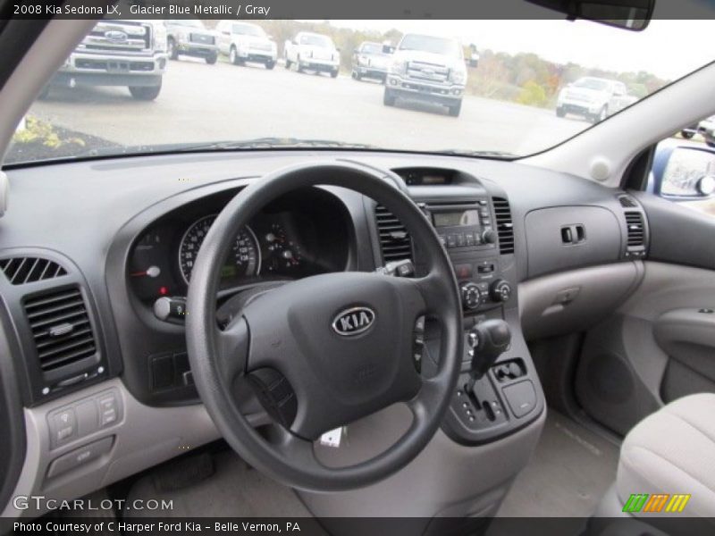 Dashboard of 2008 Sedona LX