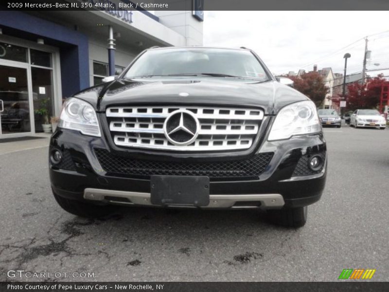 Black / Cashmere 2009 Mercedes-Benz ML 350 4Matic