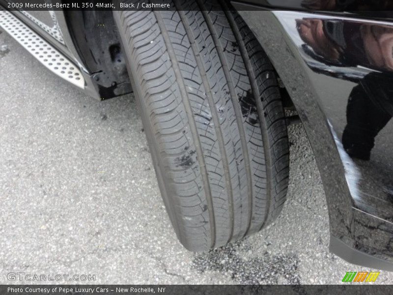 Black / Cashmere 2009 Mercedes-Benz ML 350 4Matic