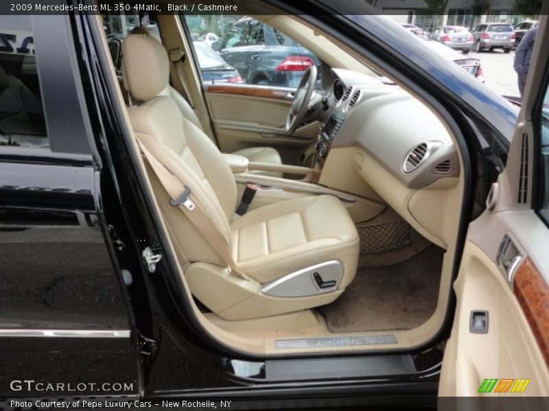 Black / Cashmere 2009 Mercedes-Benz ML 350 4Matic