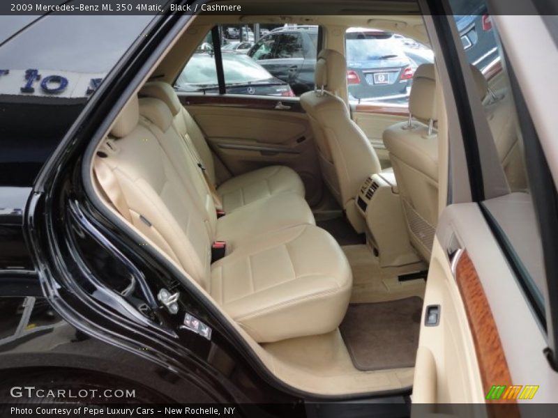 Black / Cashmere 2009 Mercedes-Benz ML 350 4Matic